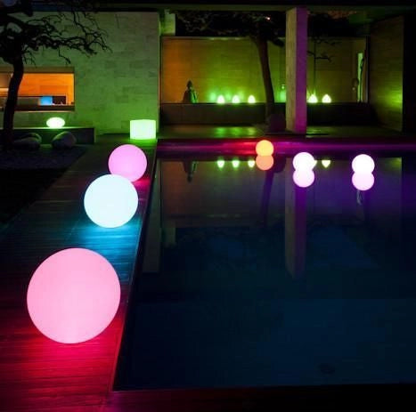 Lampada LED Multicolor da Arredo a Sfera Medium