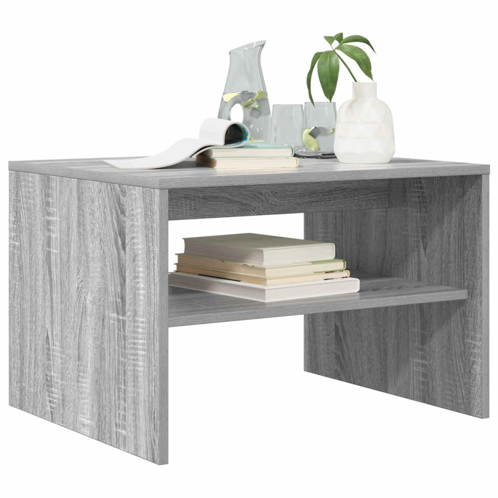 Tavolino da salotto Grigio Sonoma 60 x 50 x 40 cm 8000273