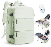 Borsa a vuoto per viaggiatore donna, zaino a vuoto con sistema di vuoto per viaggi, borsa da viaggio con compressore impermeabile per uomini