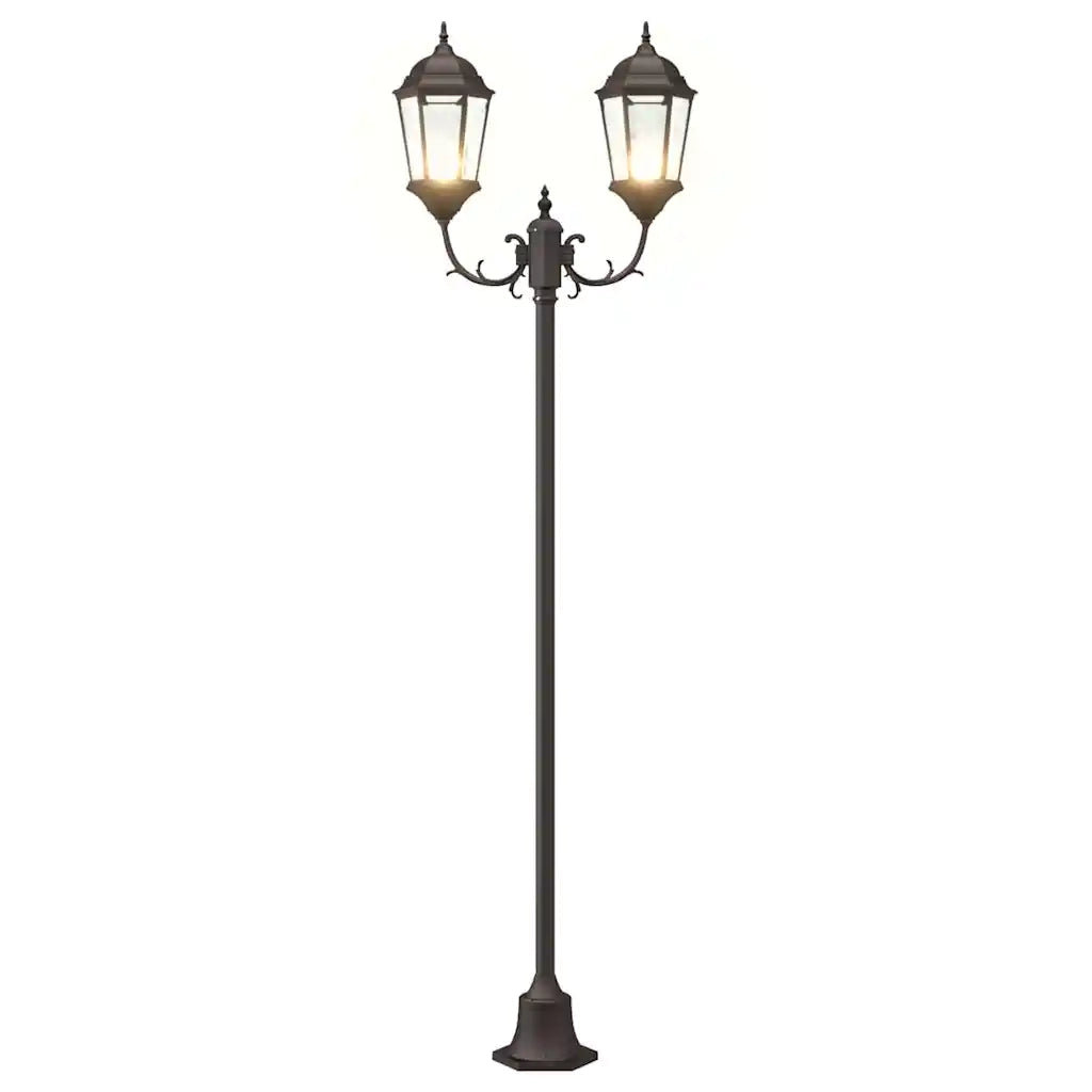 Luce da Giardino Bronzo 68 x 20 x 235 cm Alluminio e vetro CFW5379970