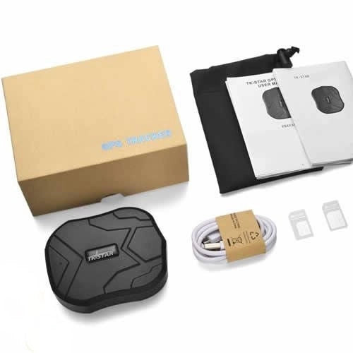 Localizzatore Portatile con Calamita Antifurto Satellitare Tracker GPS GSM Power Auto Moto Camion Barca Furgone GPS