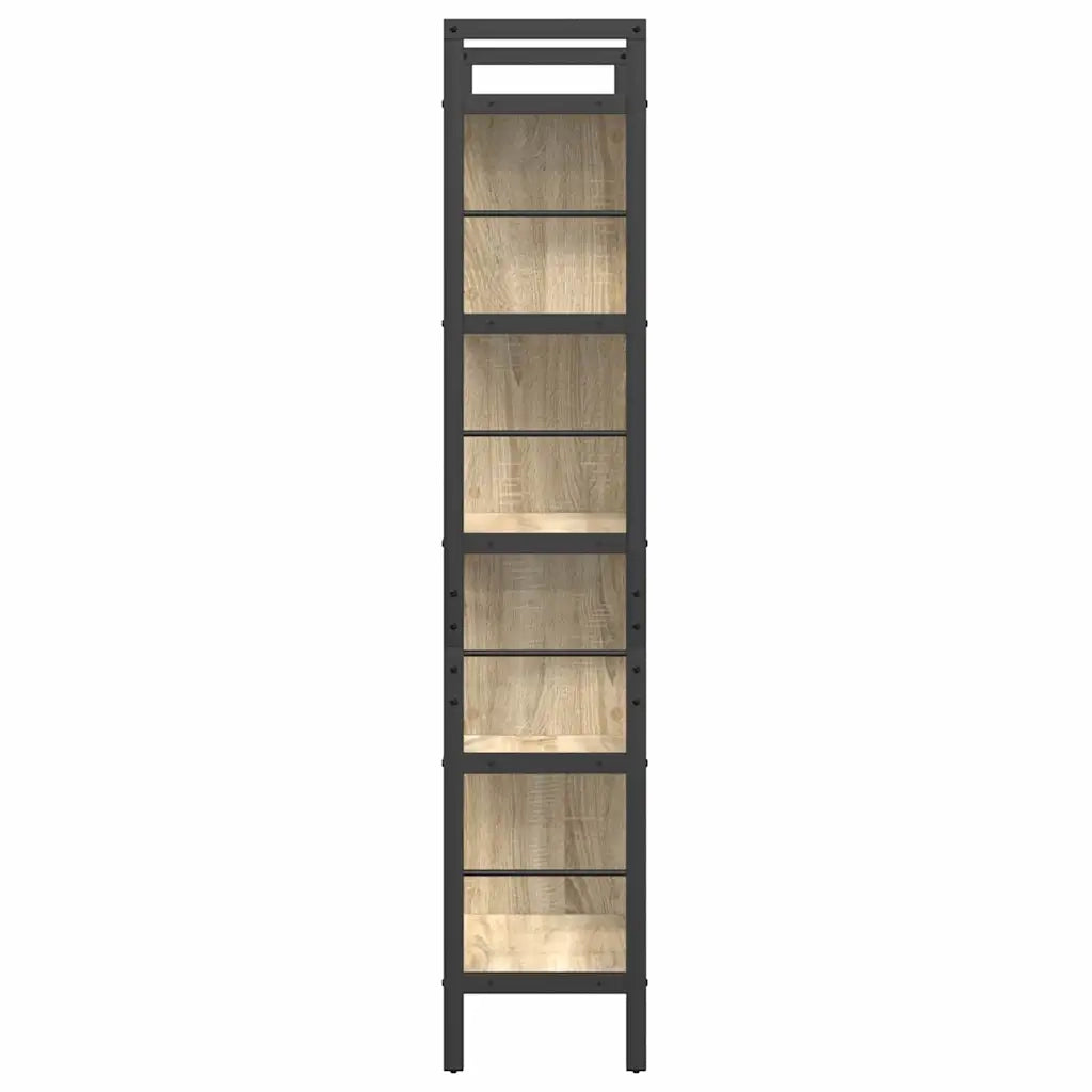 Libreria Rovere Sonoma 75 x 30 x 156 cm Legno multistrato 883959