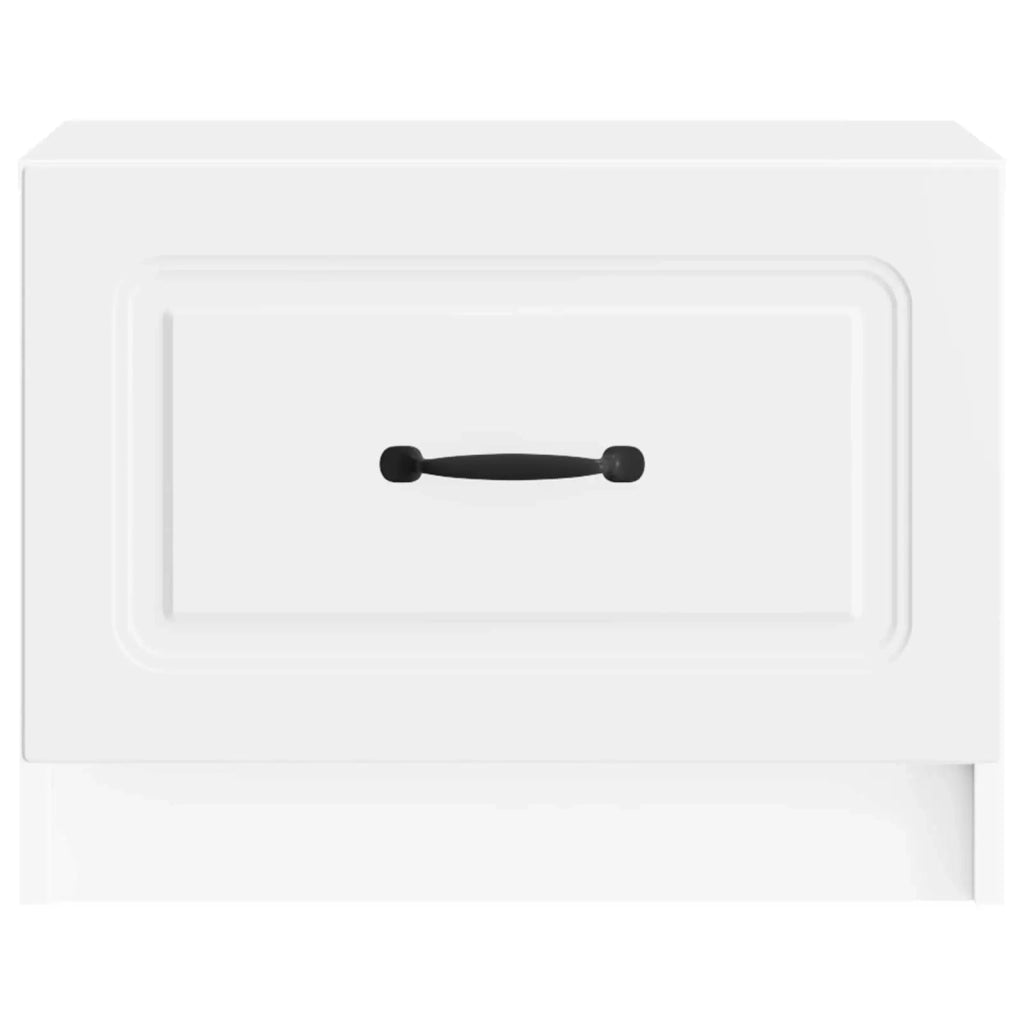 Tavolino da salotto Bianco 49 x 50 x 37 cm Legno ingegnerizzato 895885