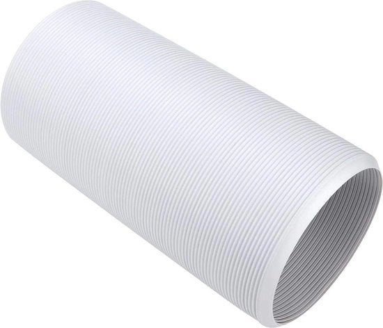 Serpentino di scarico per aria universale flessibile - Ricambi sostitutivi - 13 cm x 2 m.