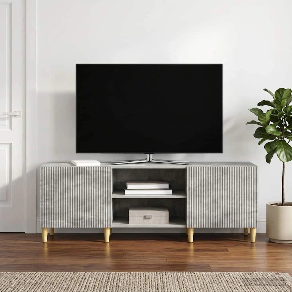 Mobile TV Grigio Cemento 150 x 31 x 50 cm Legno ingegnerizzato 894688