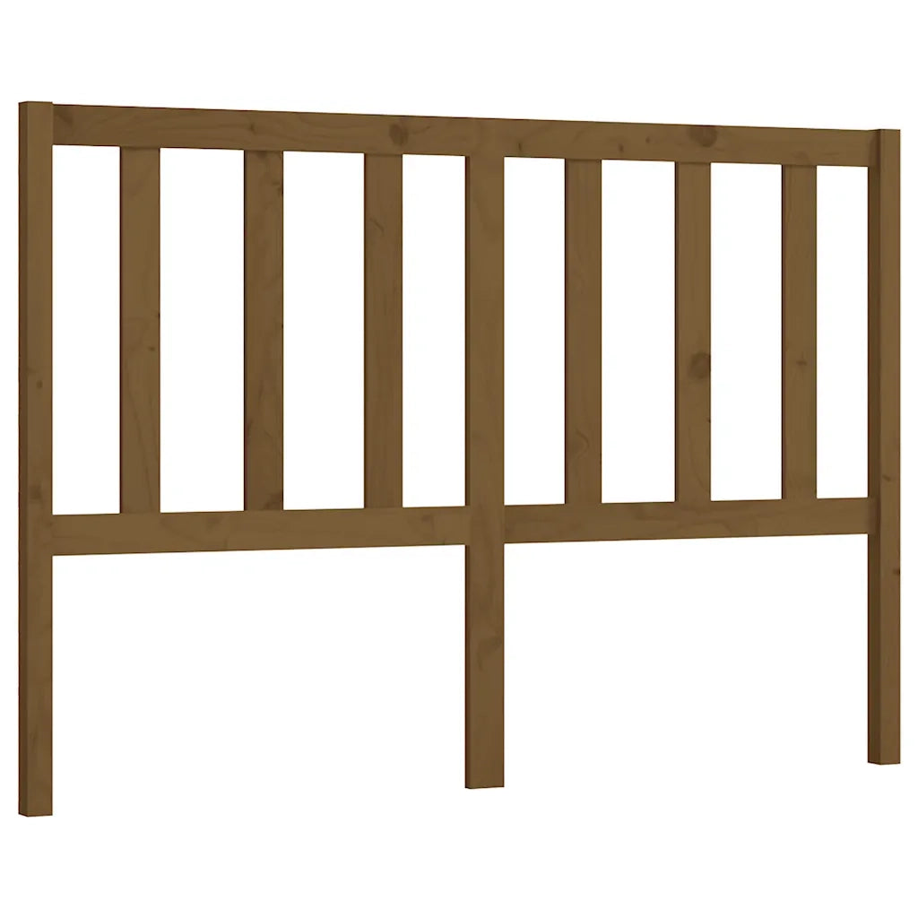 Testiera | Testata per Letto ambra 141x4x100 cm in Legno Massello di Pino