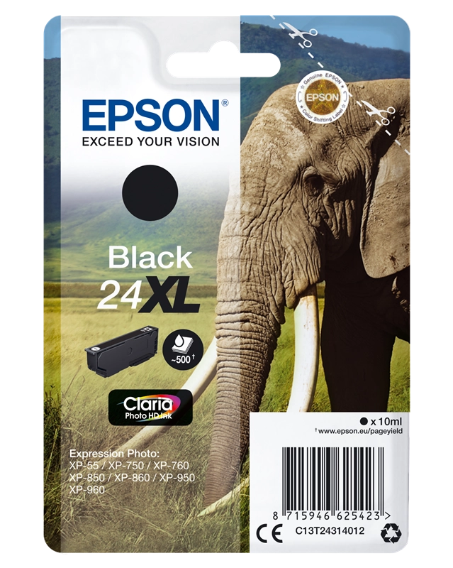 Epson Elephant Cartuccia Nero XL