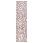Tappeto Beige Tessuto 80 x 300 cm Moderno Solido Corridoio Per Riscaldamento a Pavimento Fondo Antiscivolo