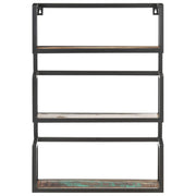 Scaffale a Muro 60x20x85 cm in Legno Massello di Recupero 321075