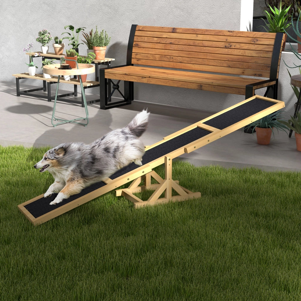 Altalena per Cani Agility Training ¨C zephmum ¨C 180x30x30 cm