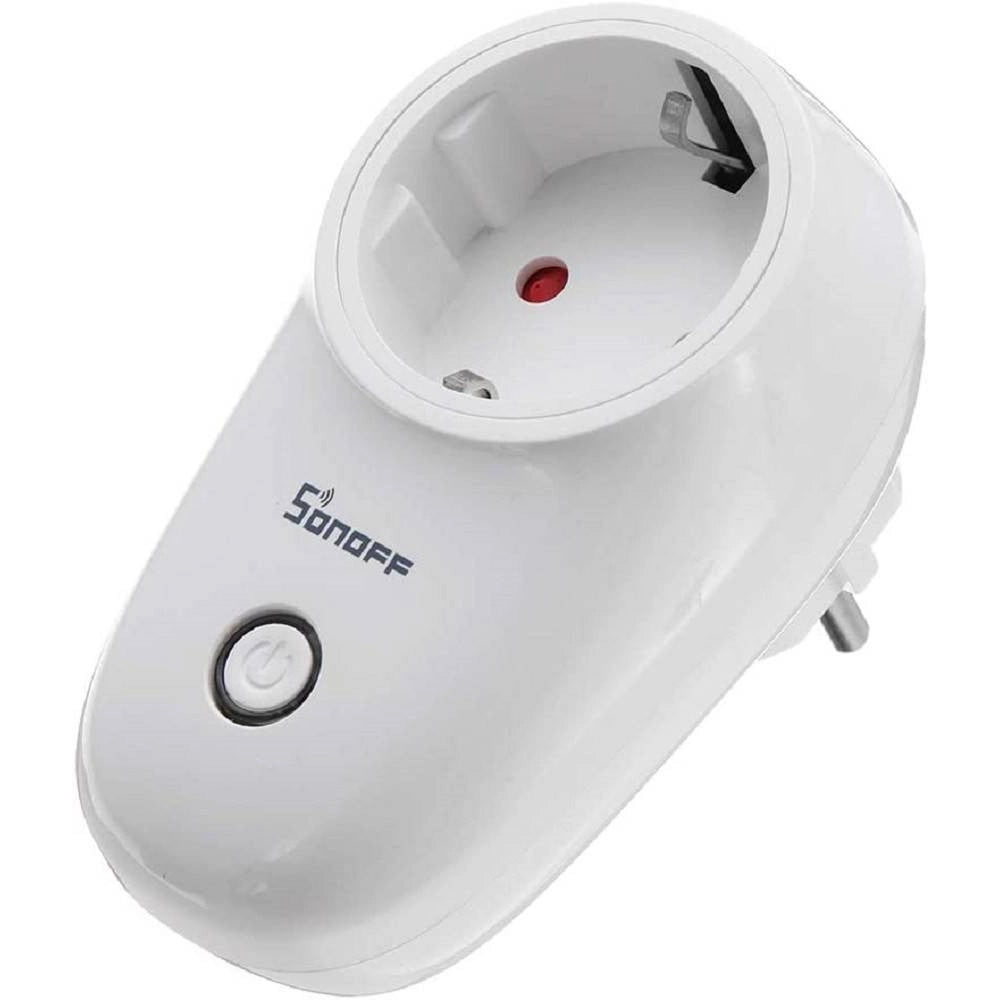 Trade Shop - Presa Intelligente Wi-fi Google Home Smart Home Domotica Casa Sonoff S26 -