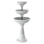 1cf ciotola per fiori con colonna 'trevi' ã˜ cm 30/40/50 - grigio cod:ferx.6125261nlm