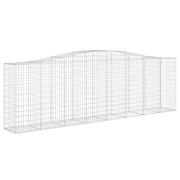 Cesto Gabbione ad Arco 400x50x120/140 cm Ferro Zincato