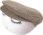 Capotto morbido per neonati e bambini piccoli per fotografie - cappello per neonati maschi - accessori per foto di bambini.