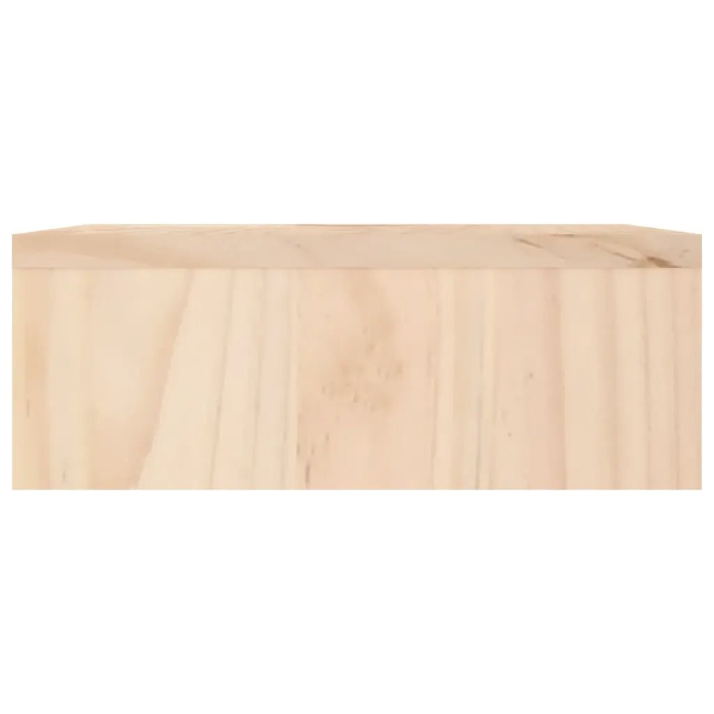 Supporto per Monitor 100x27x10 cm in Legno Massello di Pino 813949