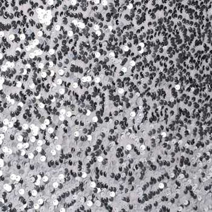 Copri base albero tessuto pieghevole argento double face esagonale cm Ø68xh25