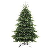 Wunorse - Albero di Natale Tradizionale in PE e PVC Ø132x210H cm, 1223 Punte