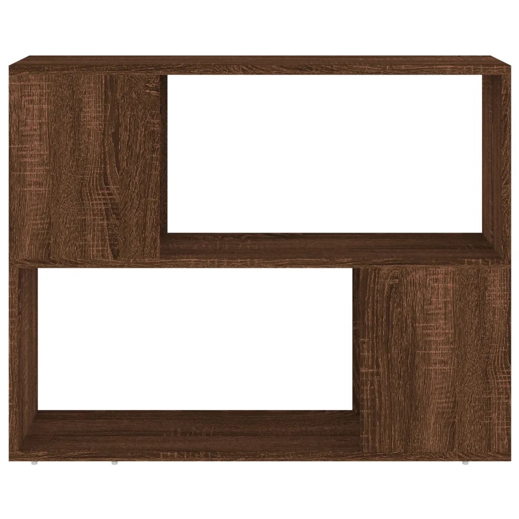 vidaXL Libreria/Divisorio Rovere Marrone 80x24x63 cm