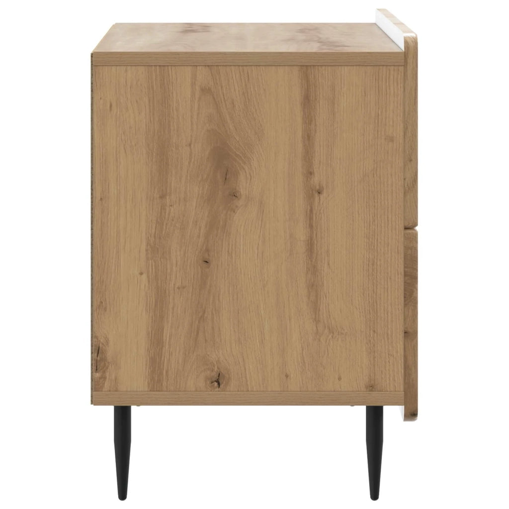 Armadio da Notte Rovere Artigianale 62 x 34,5 x 49,5 cm 894324