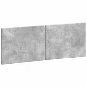 Testiera da Muro BREDA Grigio Cemento Legno ingegnerizzato 897618