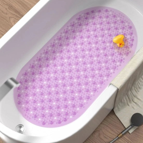 Matrice Antiscivolo per Bagno - 68 x 38 cm - Lavabile in Macchina e Resistente ai Funghi - Soffice e Sicuro per i Piedi