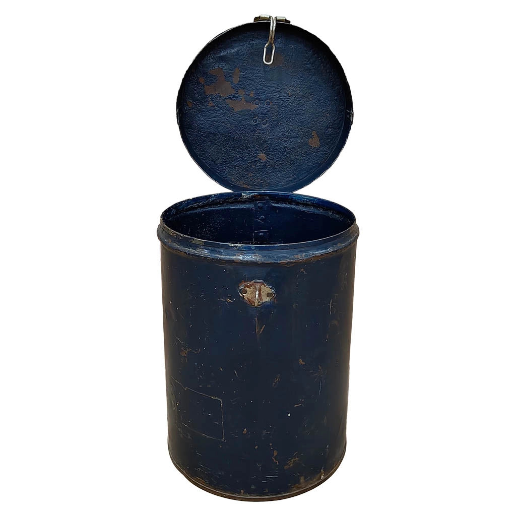 Baule in metallo artigianale 29x29x41h cm