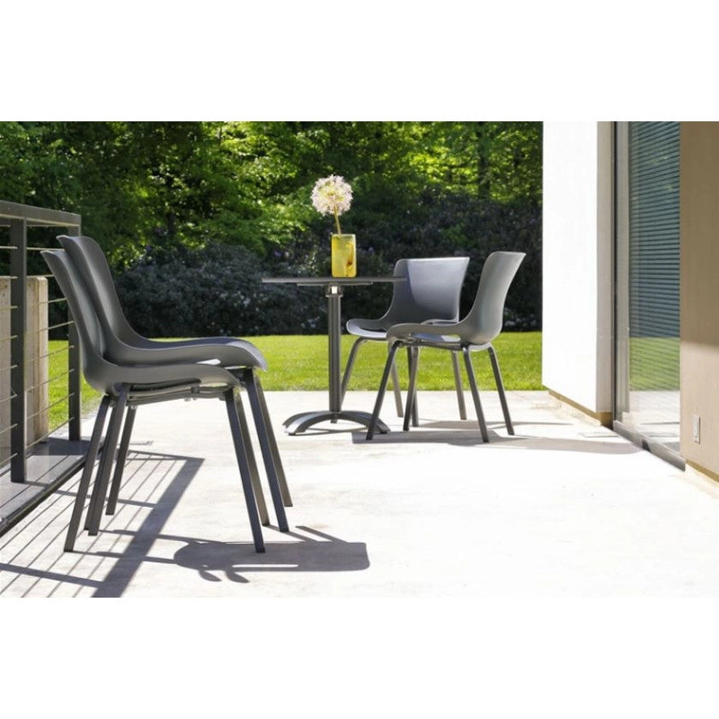 Tavolo SOPHIE Bistro HPL FLIP HARTMAN â€“ 68 x 68 cm â€“ Antracite