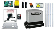 Kit Motore Kv6 230V Per Cancello Scorrevole Automatico 4 Mt Cremagliera Zincata