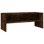 Mobile Porta TV-Credenza TV Rovere Fumo 100x40x40 cm in Legno Multistrato