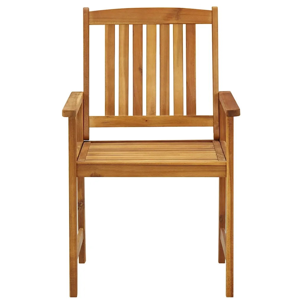 Sedie da Giardino 8 pz in Legno Massello di Acacia 3078150