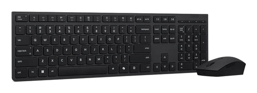 Lenovo 4X31R64328 tastiera Mouse incluso Ufficio RF senza fili + Bluetooth Tedesco Nero
