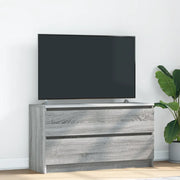 Mobile TV-Credenza TV-Console TV Grigio Sonoma 100x35x54 cm in Legno Multistrato 371494