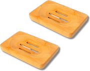 Sacchetto di sapone - Bamboo - 2 pezzi - Scatola di sapone - Doccia di sapone