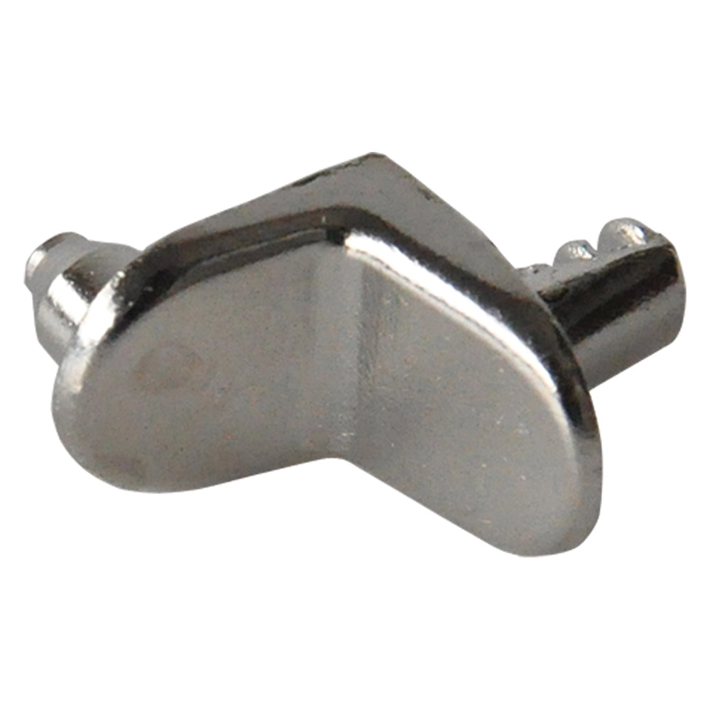 MENSOLINA REGGIPIANO CON PERNO pz 8 - nichelata  - Blister Koncreto