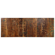 Testiera Multicolore 140 cm in Legno Massello Recupero