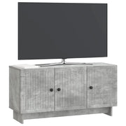 Mobile TV | Armadietto TV | Mobile Porta TV Grigio Cemento 99 x 34,5 x 50 cm Legno ingegnerizzato
