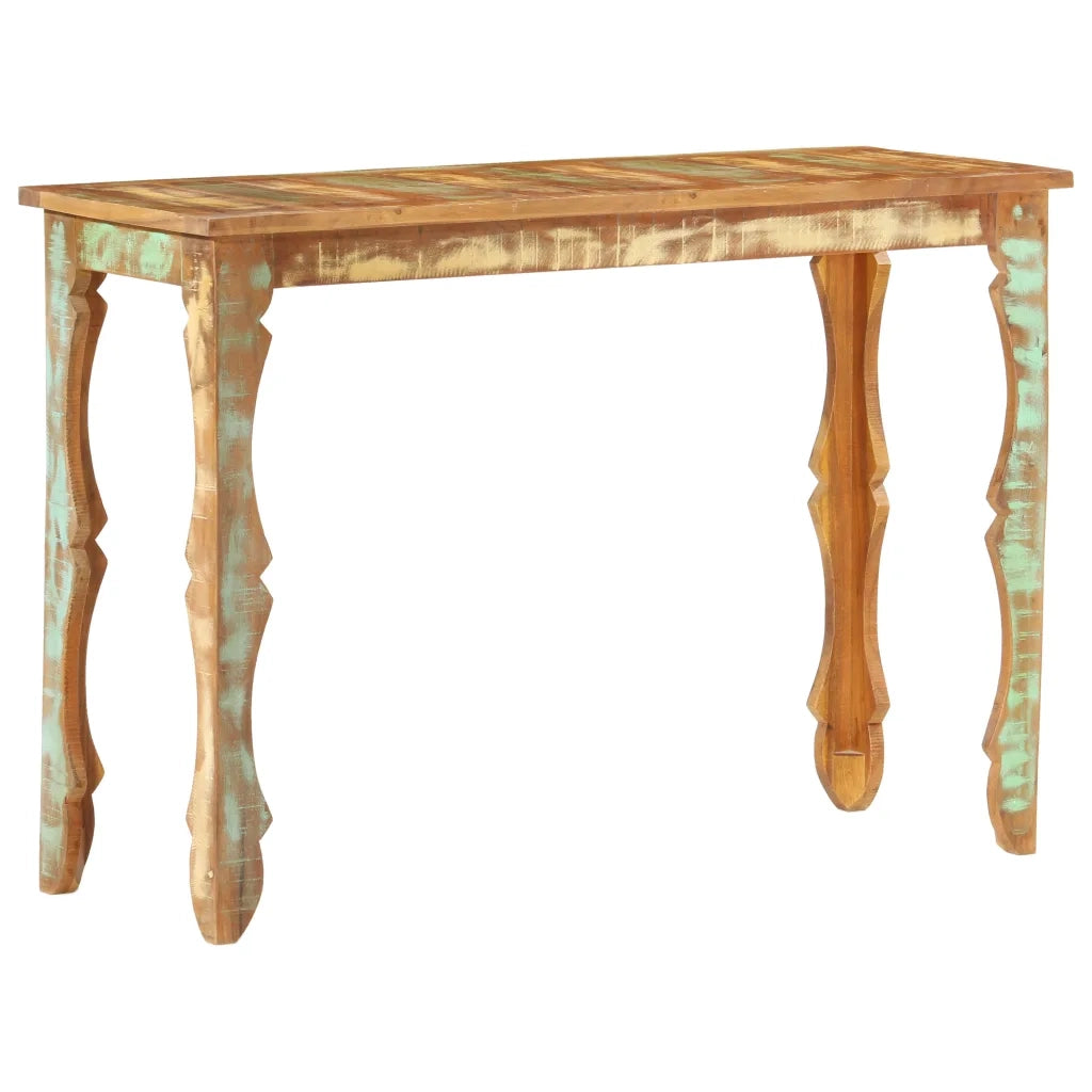Tavolo Consolle 110x40x76 cm in Legno Massello di Recupero 286492