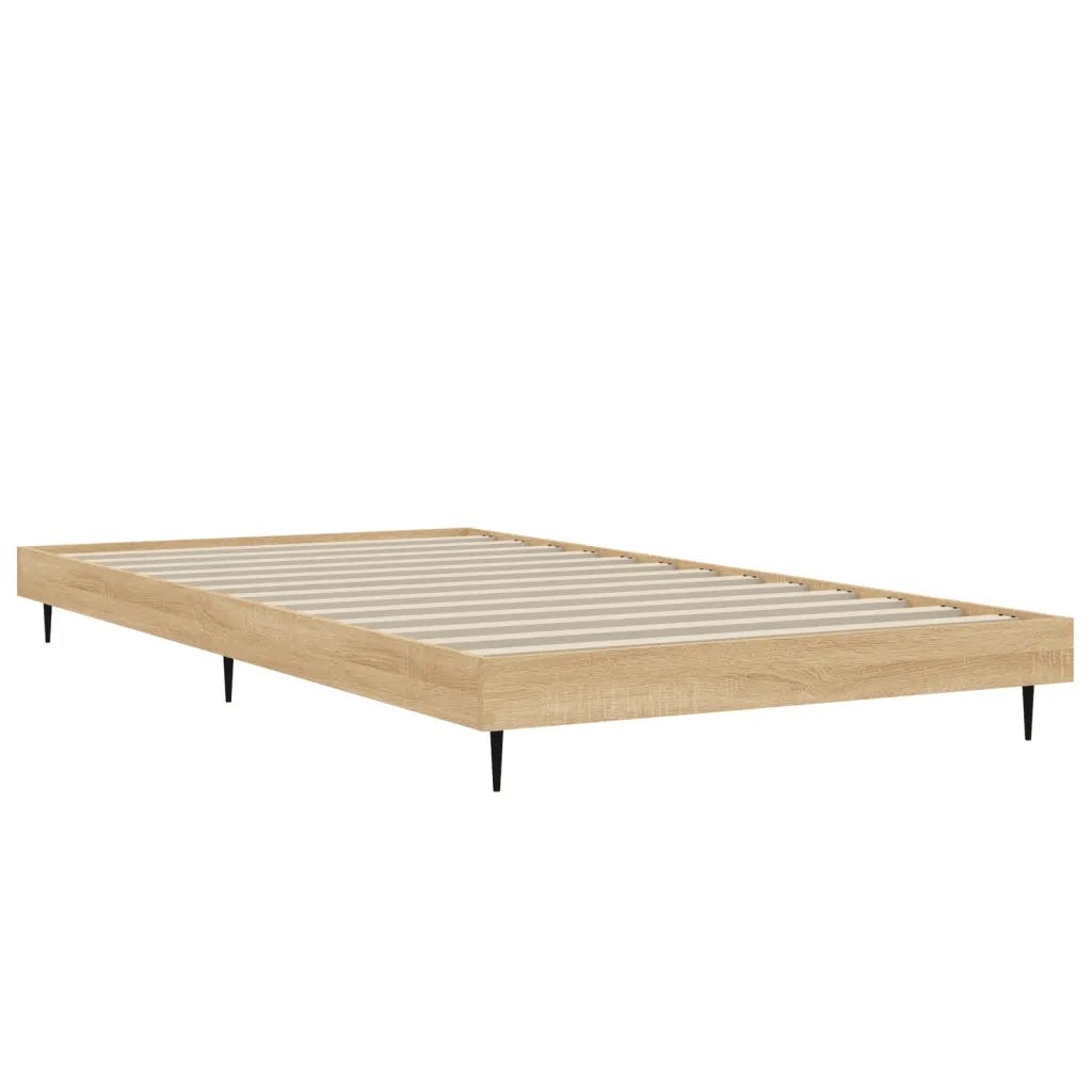 Giroletto senza Materasso Rovere Sonoma 90x190 cm in Truciolato 832304