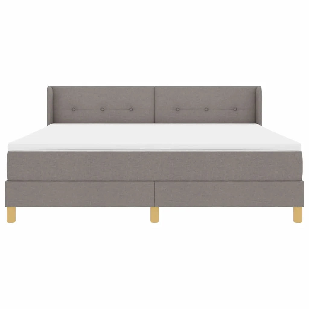 Letto a molle con testiera Talpa 200 x 180 cm Tessuto 3341311