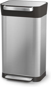 Contenitore di Rifiuti per Cucina con Filtro di Odore Ingresso 90L dopo compressione Materiale Inossidabile 30L