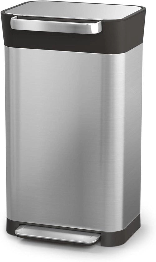 Contenitore di Rifiuti per Cucina con Filtro di Odore Ingresso 90L dopo compressione Materiale Inossidabile 30L