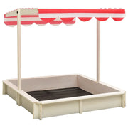 Sabbiera con tetto regolabile legno di abete bianco e rosso UV50 02_0005059