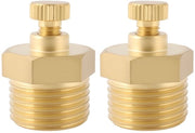 Vitello 1/2" BSP - Miscellanea - 2 Pezzi - Resistenza Corrosiva - Progetto Manuale - Struttura Compatta - Alta Resistenza alla Pressione - Valvola di Scarico Aria