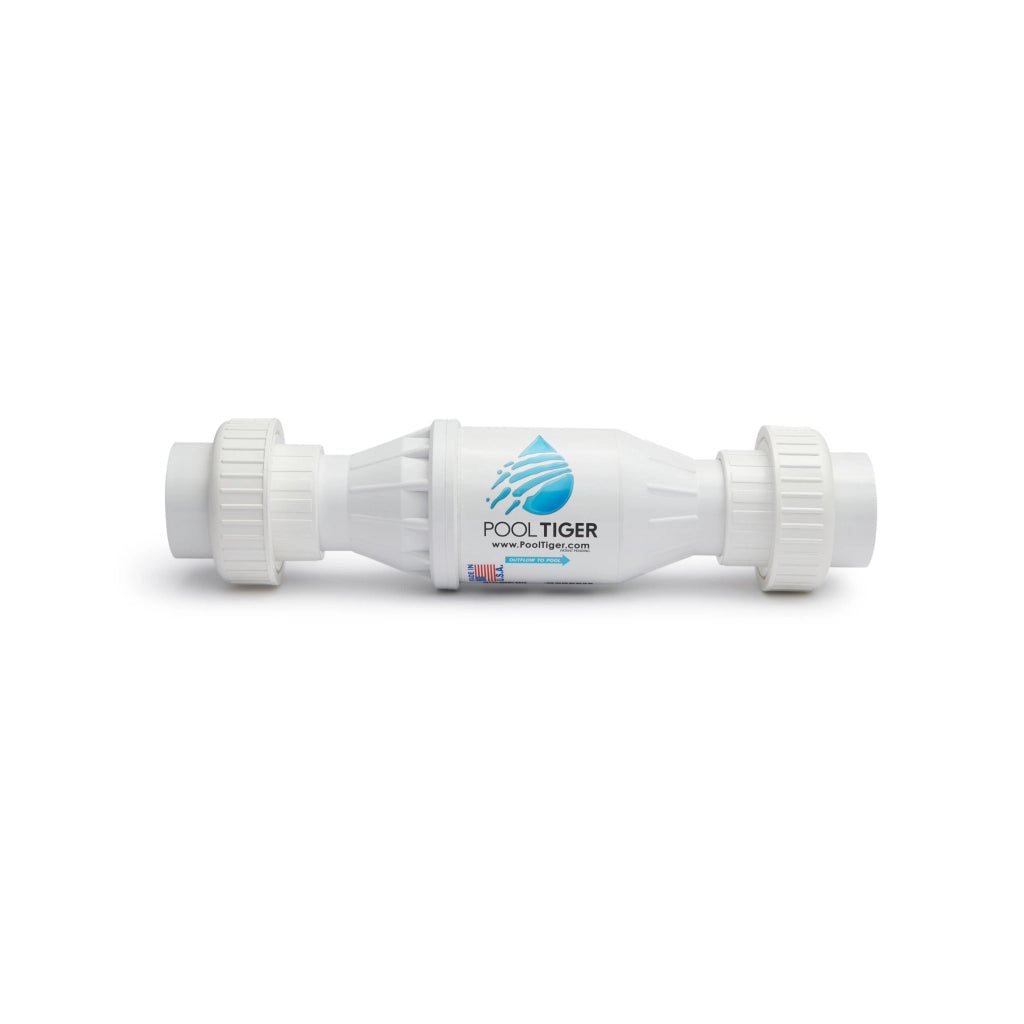 Pooltiger Residencia Depuratore Acqua Naturale Per Piscine Da 421 M3 Per Ora Bianco