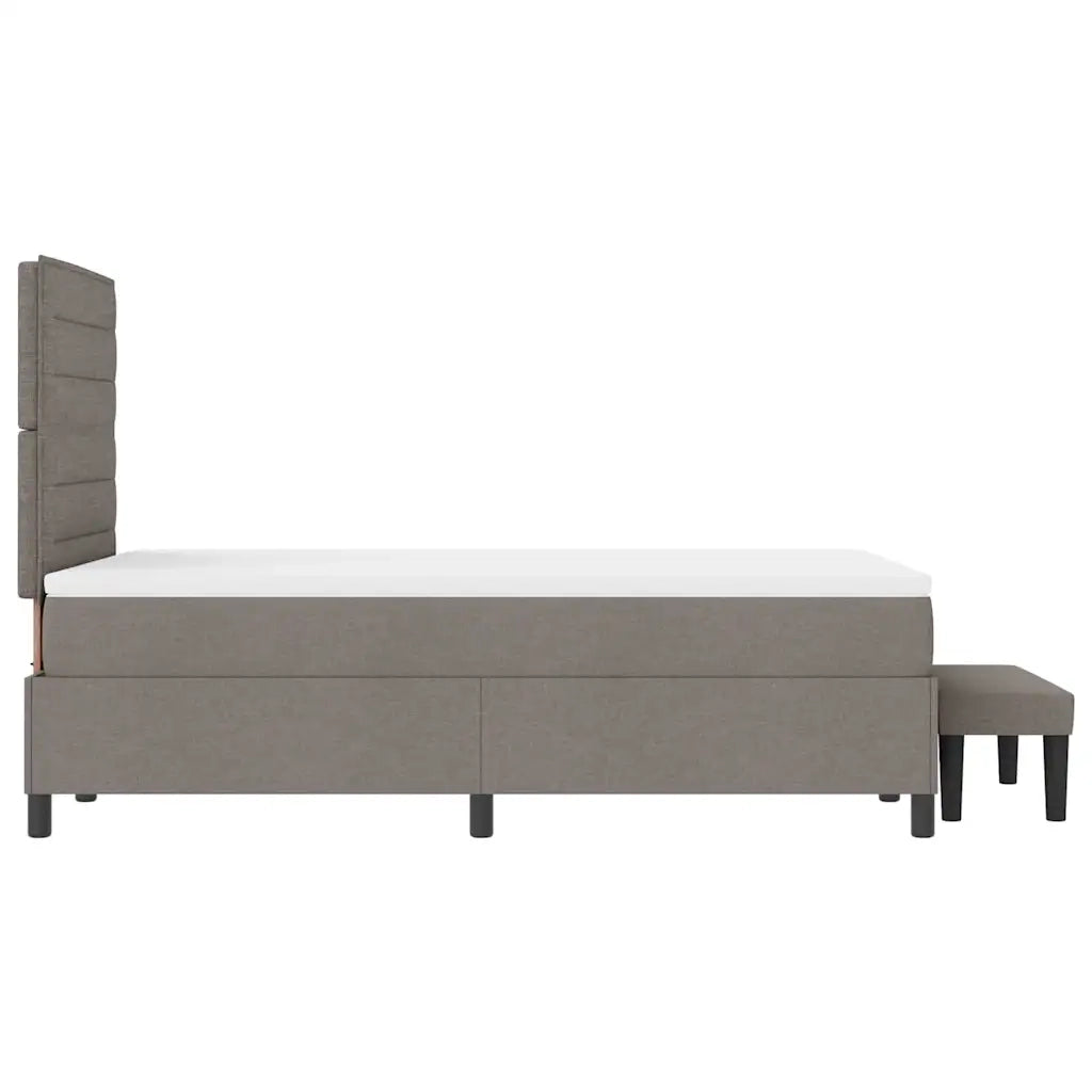 Letto a molle con testiera Talpa 120 x 200 cm Tessuto 3343985