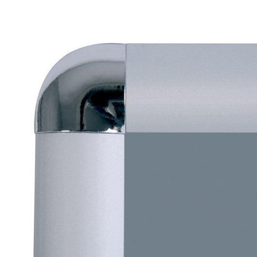 Cornice a scatto da parete A4 profilo 25mm angolo tondo