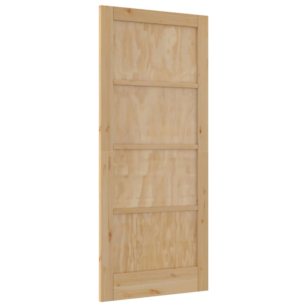 Porta Interna Naturale 86 x 198,5 cm Legno compensato