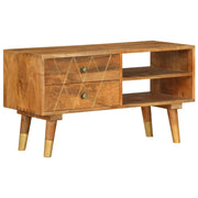 Mobile Porta TV 85x35x47 cm in Legno Massello di Mango cod mxl 63206