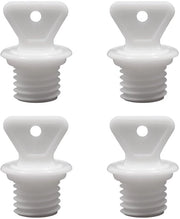 4 Stuks Viti per Bottiglie di Acqua Calda - Facile da Utilizzare - Materiale in Plastica - Chiusura con Sacchetto di Acqua Calda - Adatto per Acqua Calda