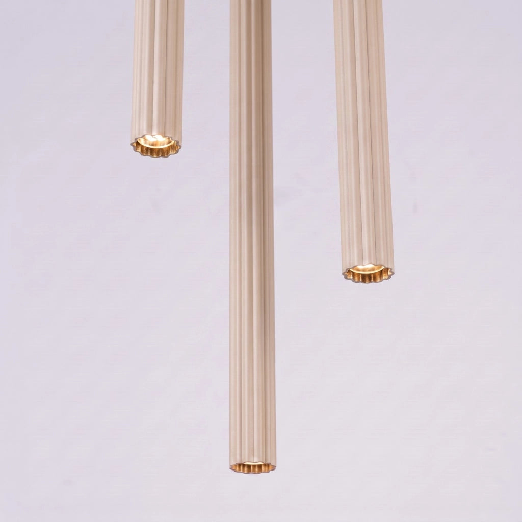 Lampada a sospensione ARCHE 3P taupe